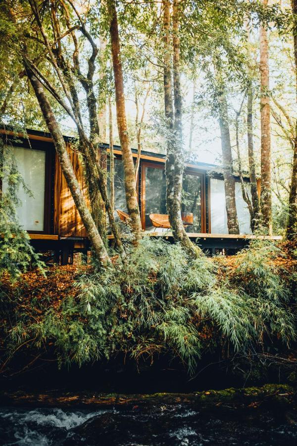 Villa Refugios Outscape Fuy, Huilo Huilo Puerto Fuy Exterior foto
